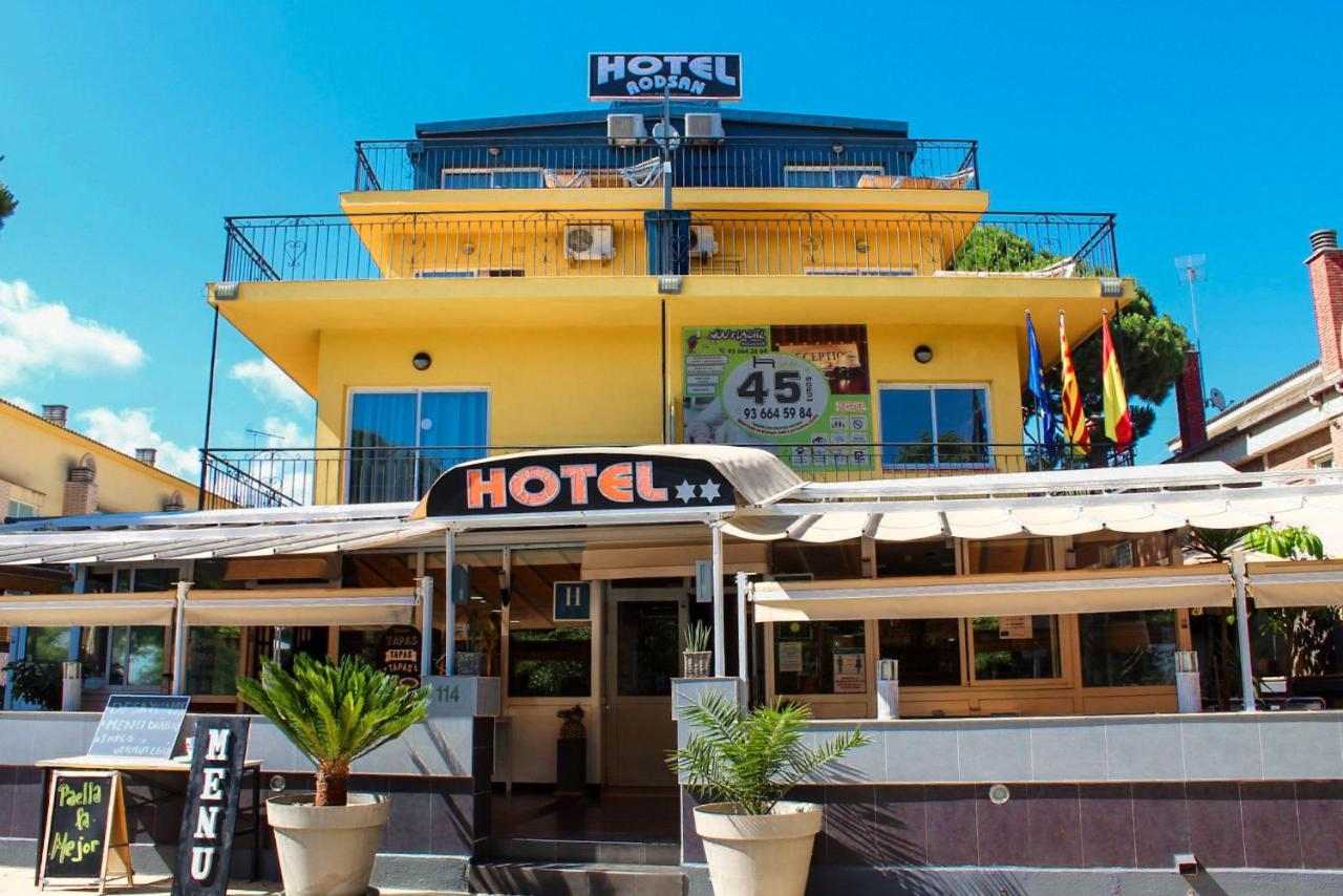 Hotel Rodsan Suizo Castelldefels Exteriör bild